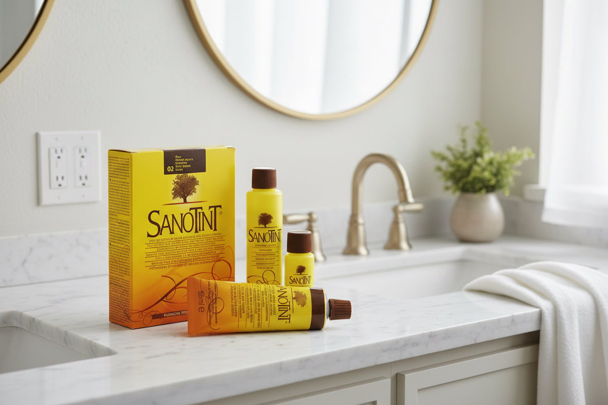 Achieve stunning, long-lasting hair color with the Sanotint Classic Hair Dye Range. Known for its superior quality and gentle formulation, Sanotint Classic offers a wide variety of rich and vibrant shades to suit every style and preference. Does not contain henna and some shades are suitable for men.