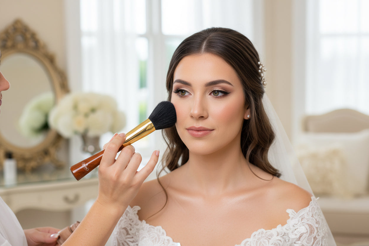 Omega Makeup Foundation Brush - 801 by from salonservdirect