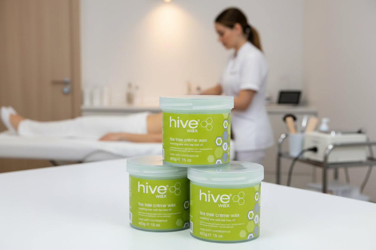 Hive of Beauty Tea Tree Creme Wax - 3 For 2 - Tulipa Hair & Beauty