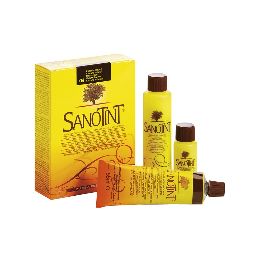 03 Sanotint Classic Natural Brown Hair Dye w/o ammonia