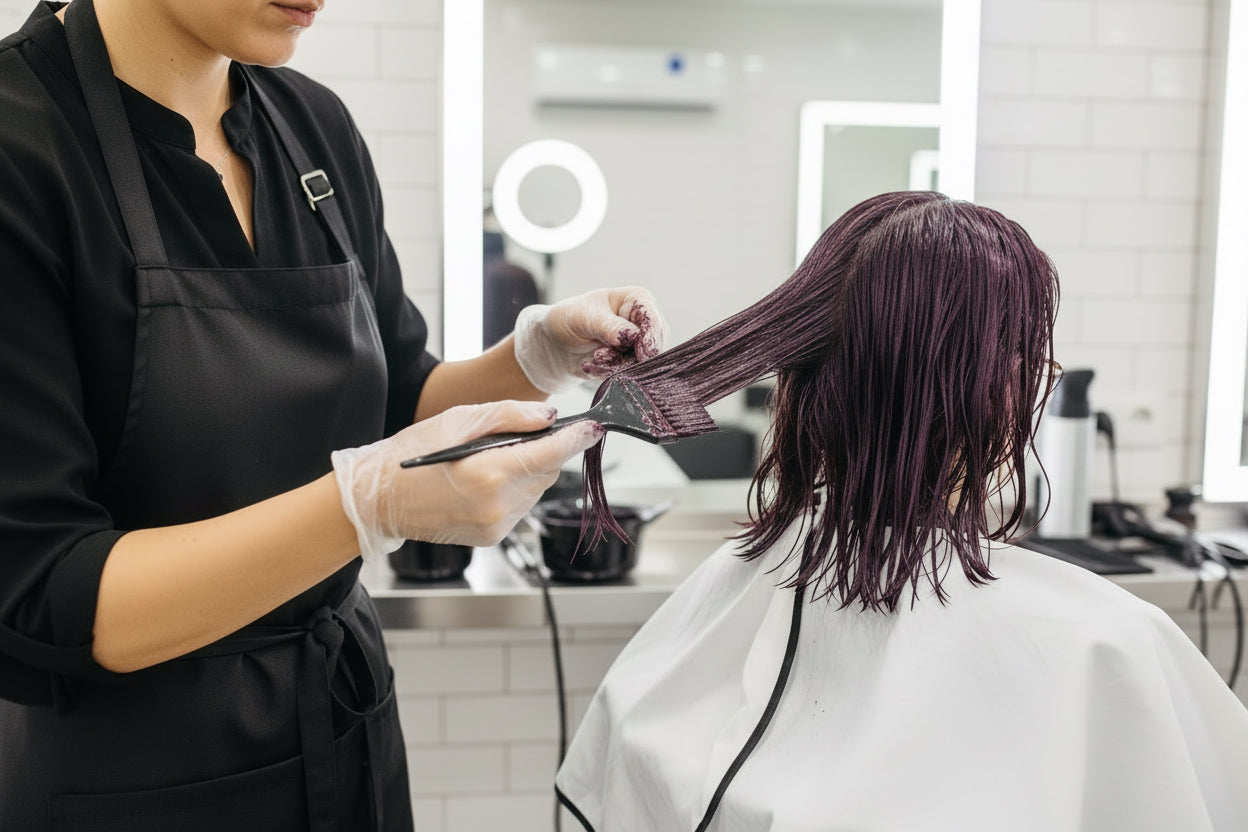 4.7 Lumia Violet Brown Hair Colour - 100ml  buy from Salonserv Direct 