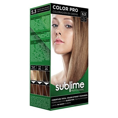 5.3 - Sublime Professional Light Golden Chestnut Hair Colour - 110ml