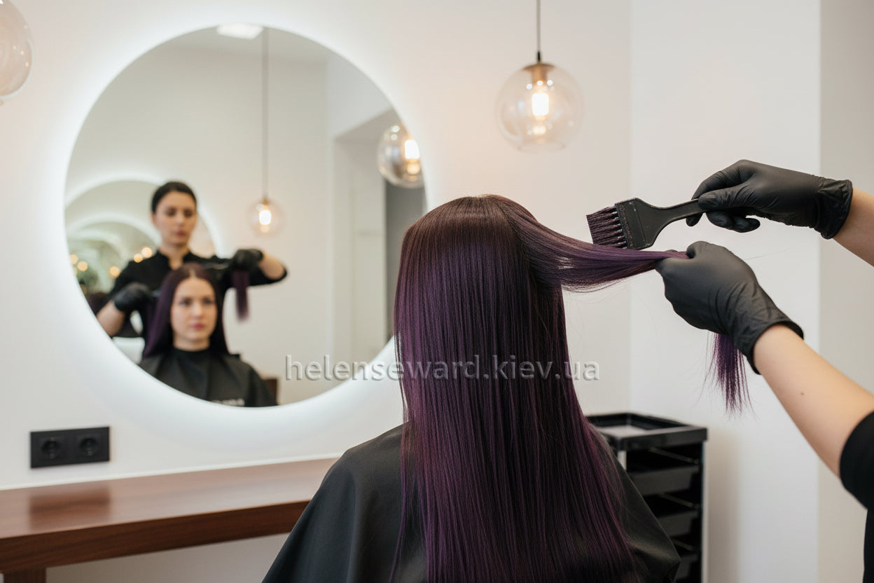 5.7 Lumia Light Violet Brown Hair Colour - 100ml - available from Salonserv Direct 