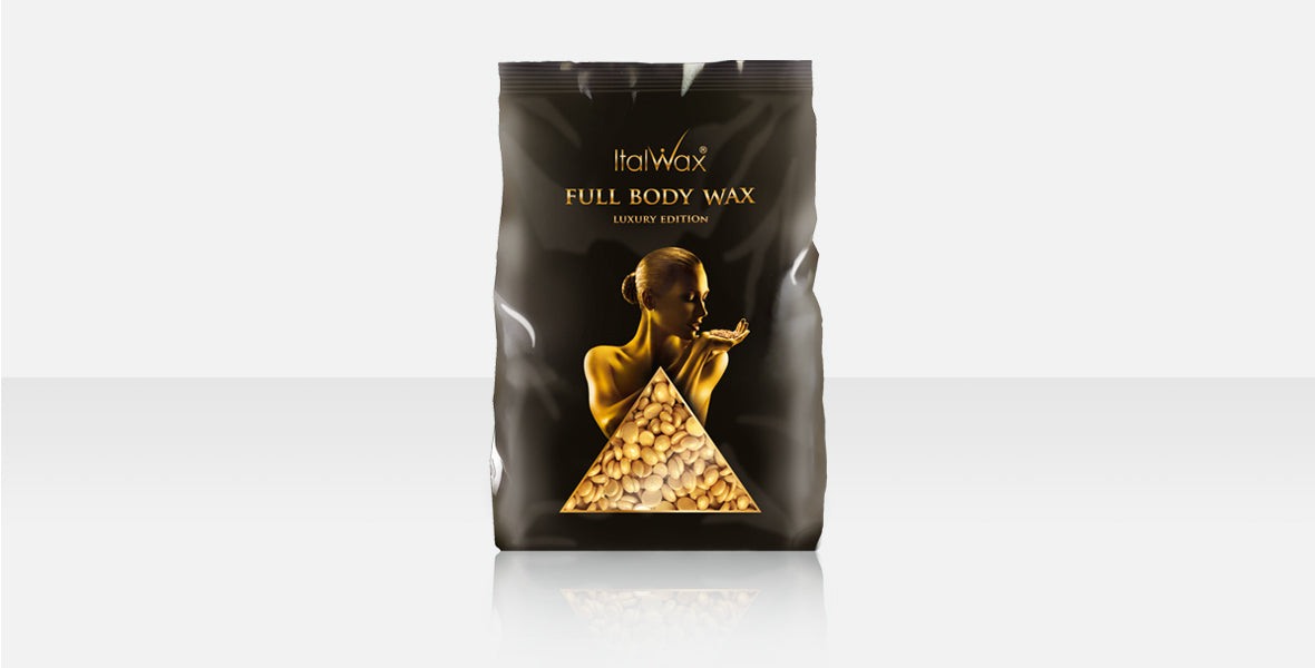 Italwax Full Body Hot Film Luxury Gold Wax(Only for Professional use)