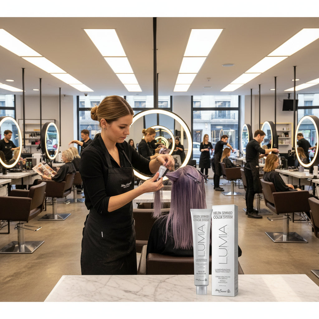 8.17 Lumia Light Ash Violet Blonde Hair Dye  buy from Salonservdirect 