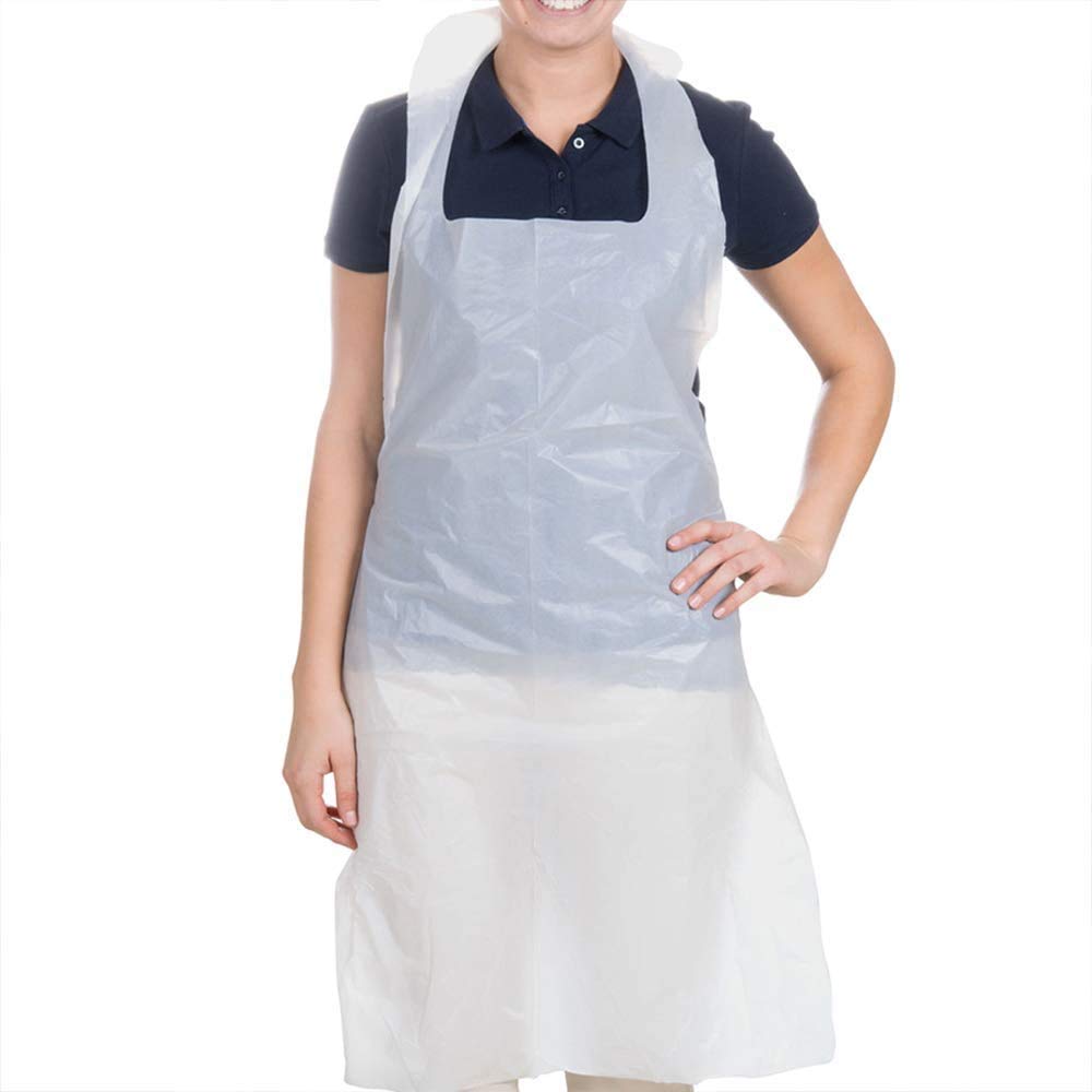 PPE Disposable Aprons for Adults White