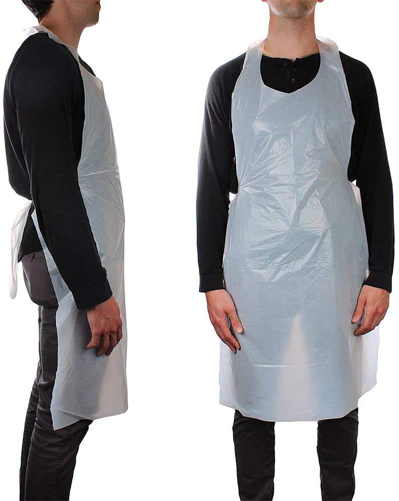 PPE Disposable Aprons for Adults White