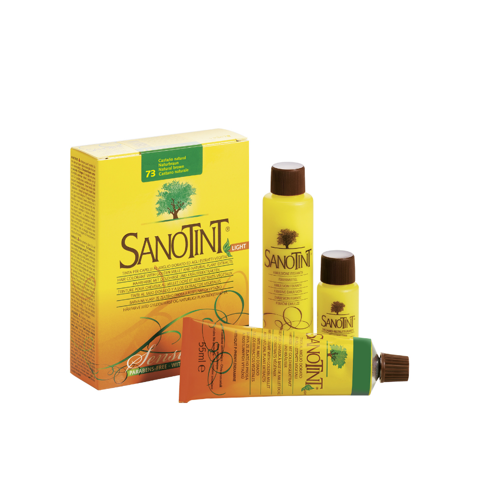 73 Sanotint Sensitive/Light Natural Brown w/o PPD - Tulipa Hair & Beauty 