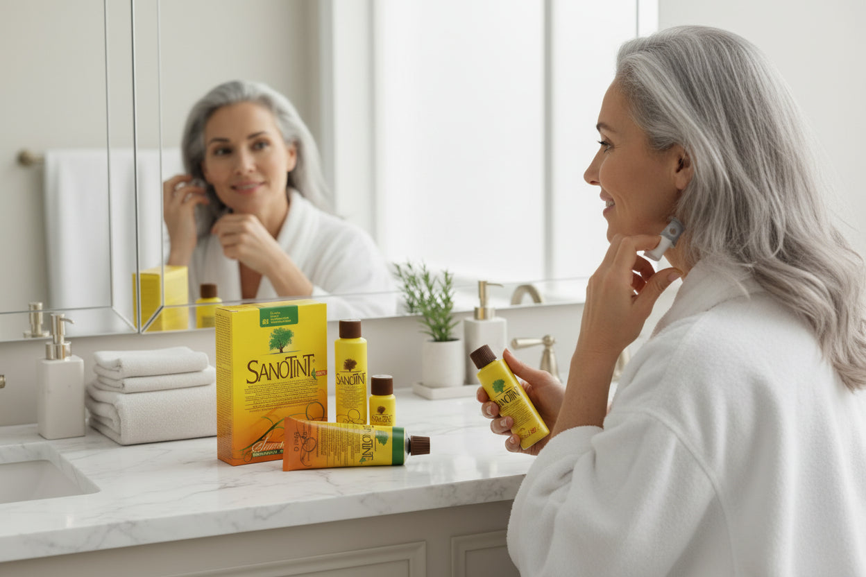 sanotint 82 light grey hair dye 
