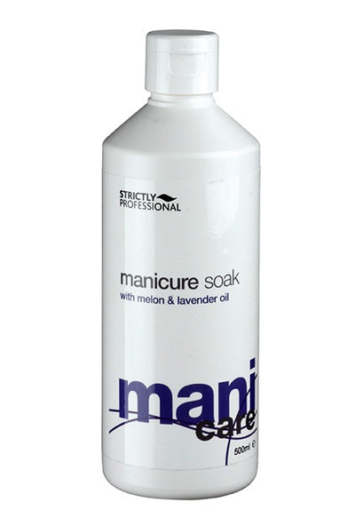 strictly professional manicure soak for softening cuticles